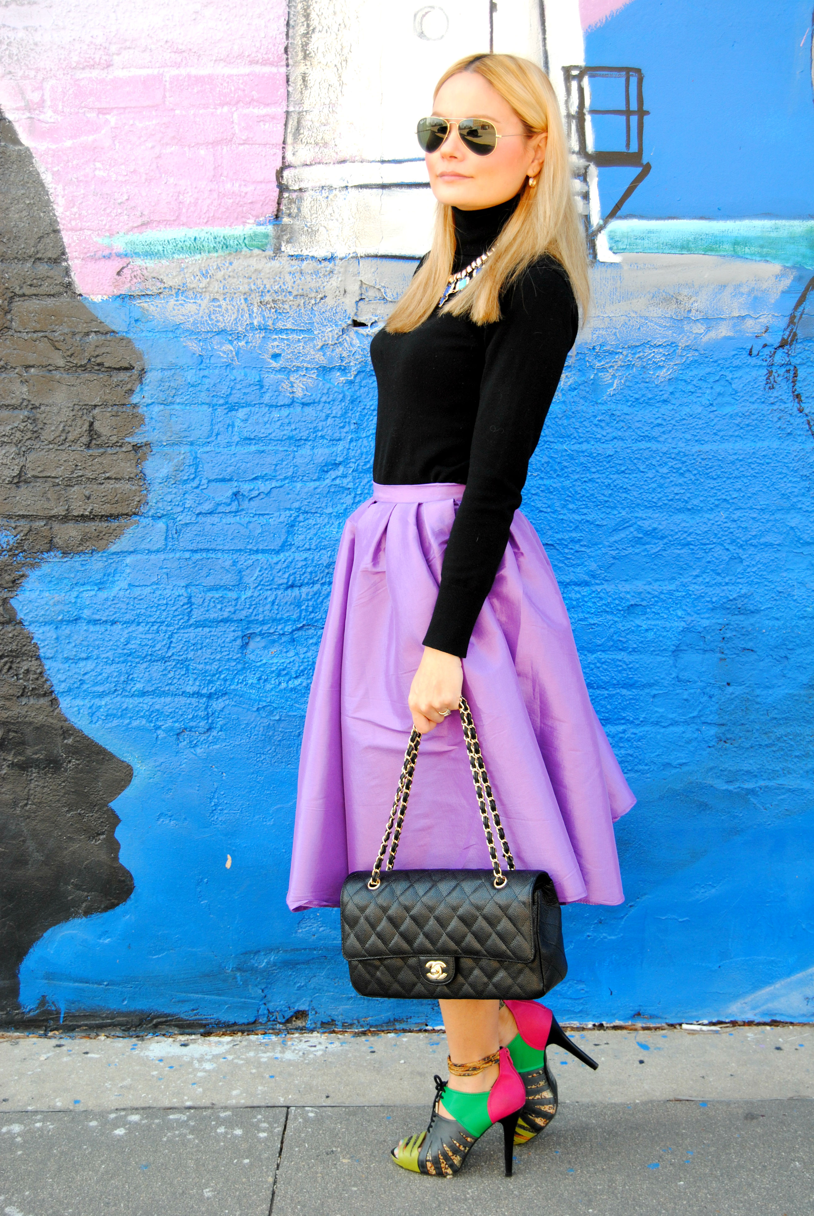 purple skirt 019