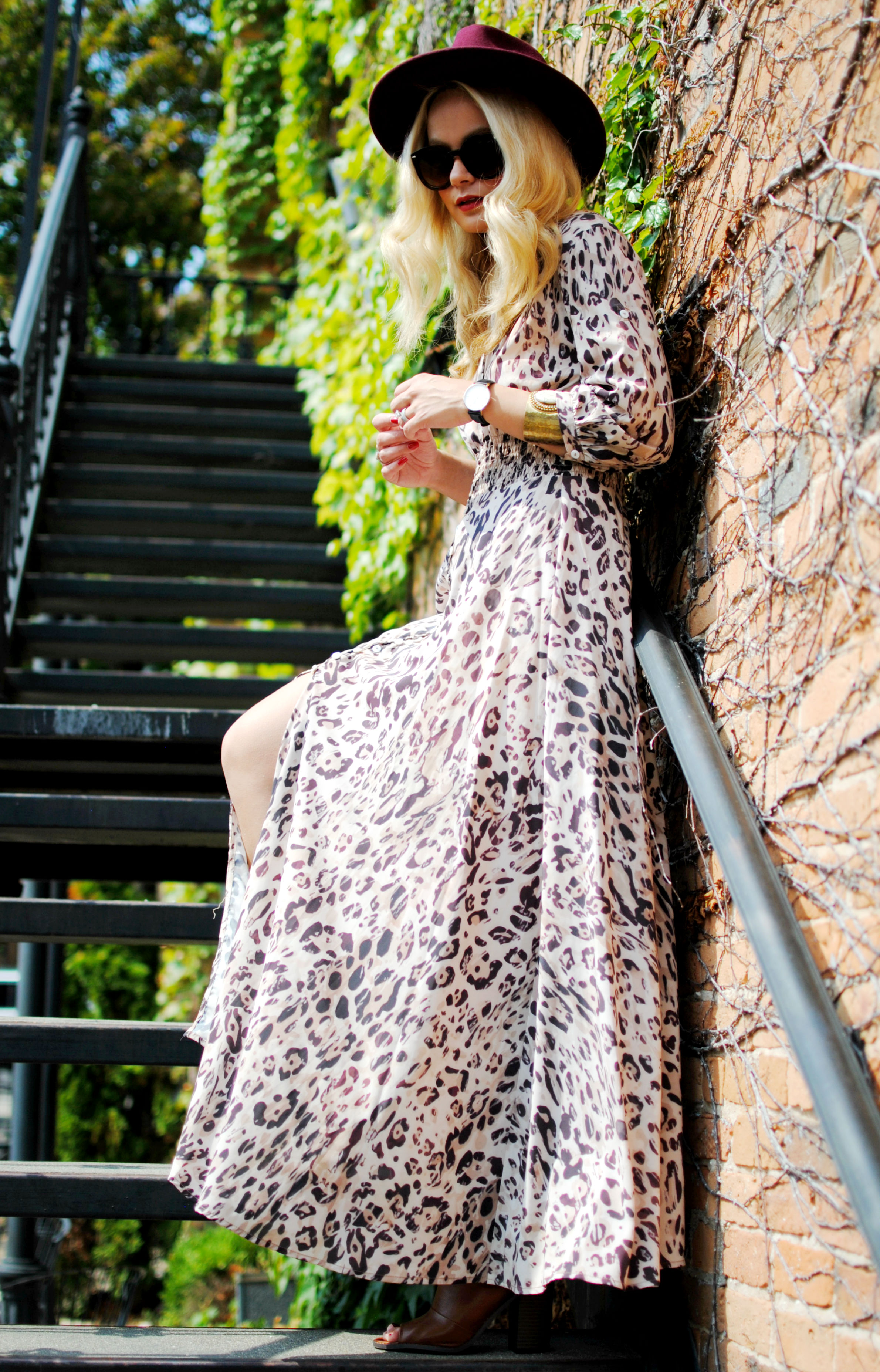 Leopard Print Maxi Dress_What Would V Wear_8
