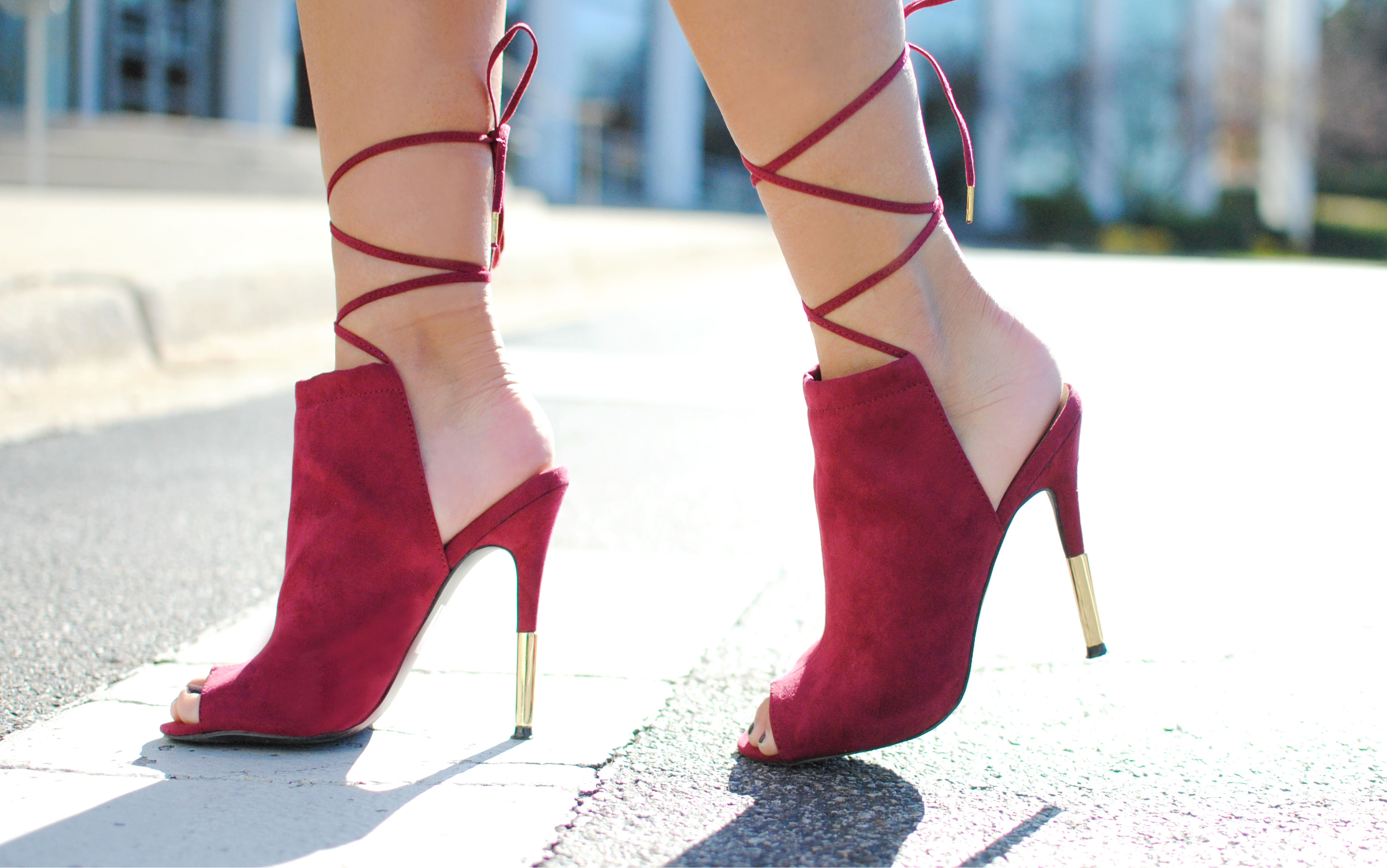 Lace-up Heels_AGACI_What Would V Wear