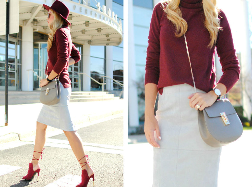 Suede Skirt_Uniqlo Sweater_What Would V Wear_3