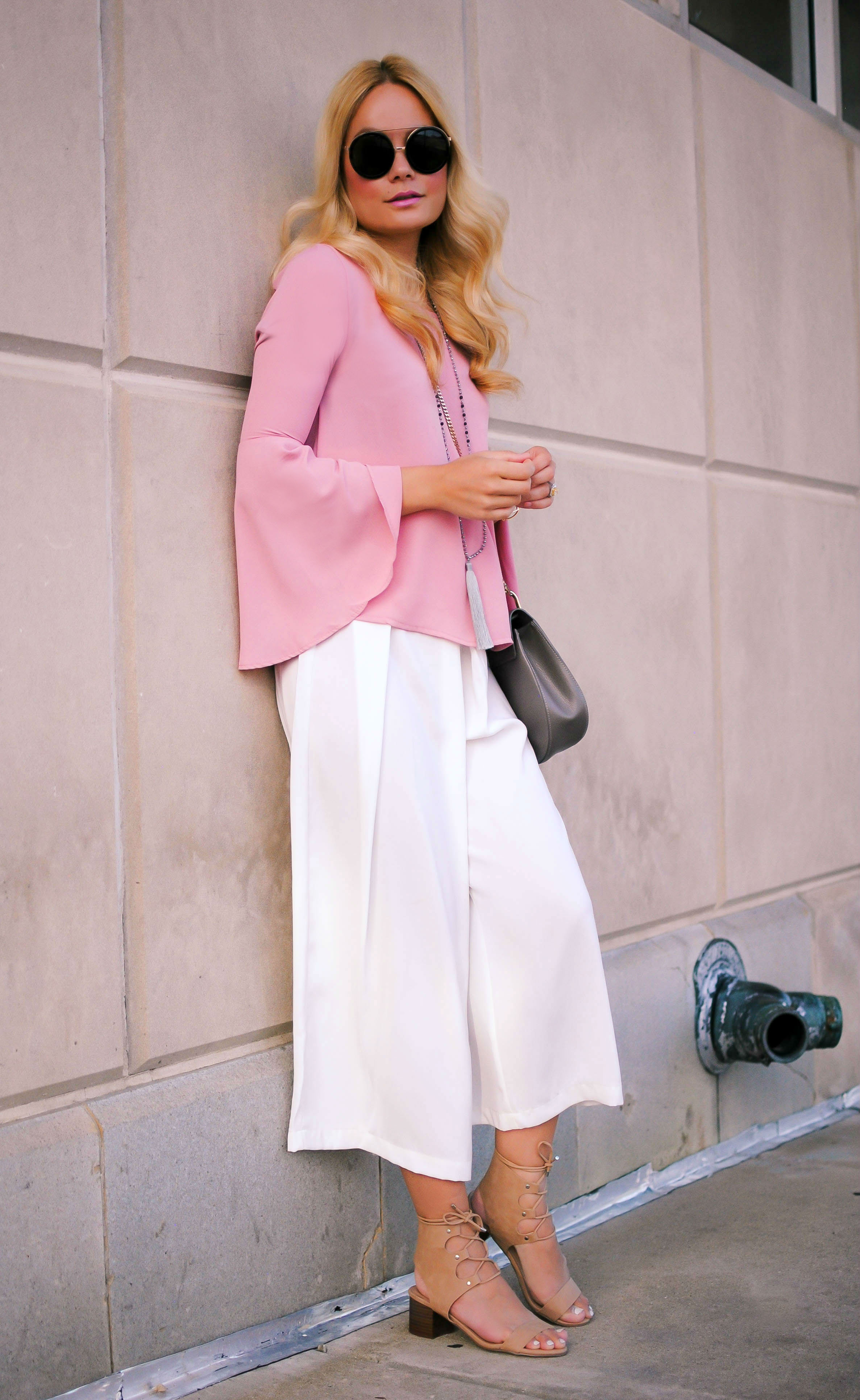 Bell Sleeve Blouse_Agaci_Culottes_What Would V Wear_Top Bloggers 2016