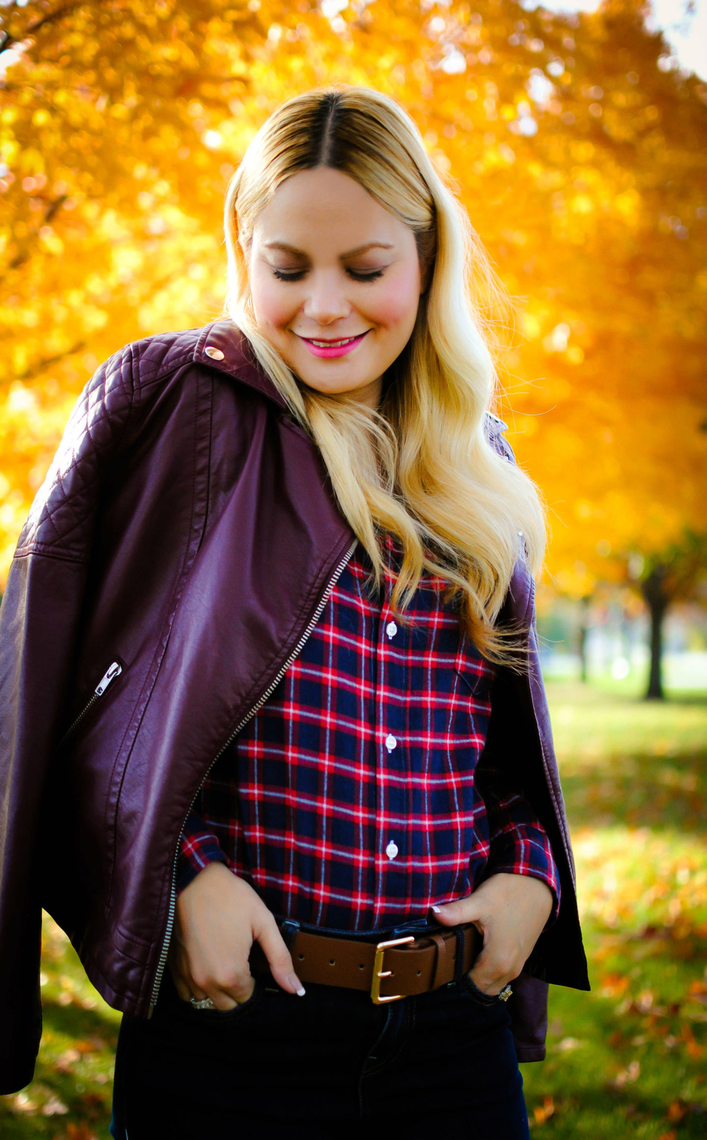 Pretty in Plaid & Pregnancy Update