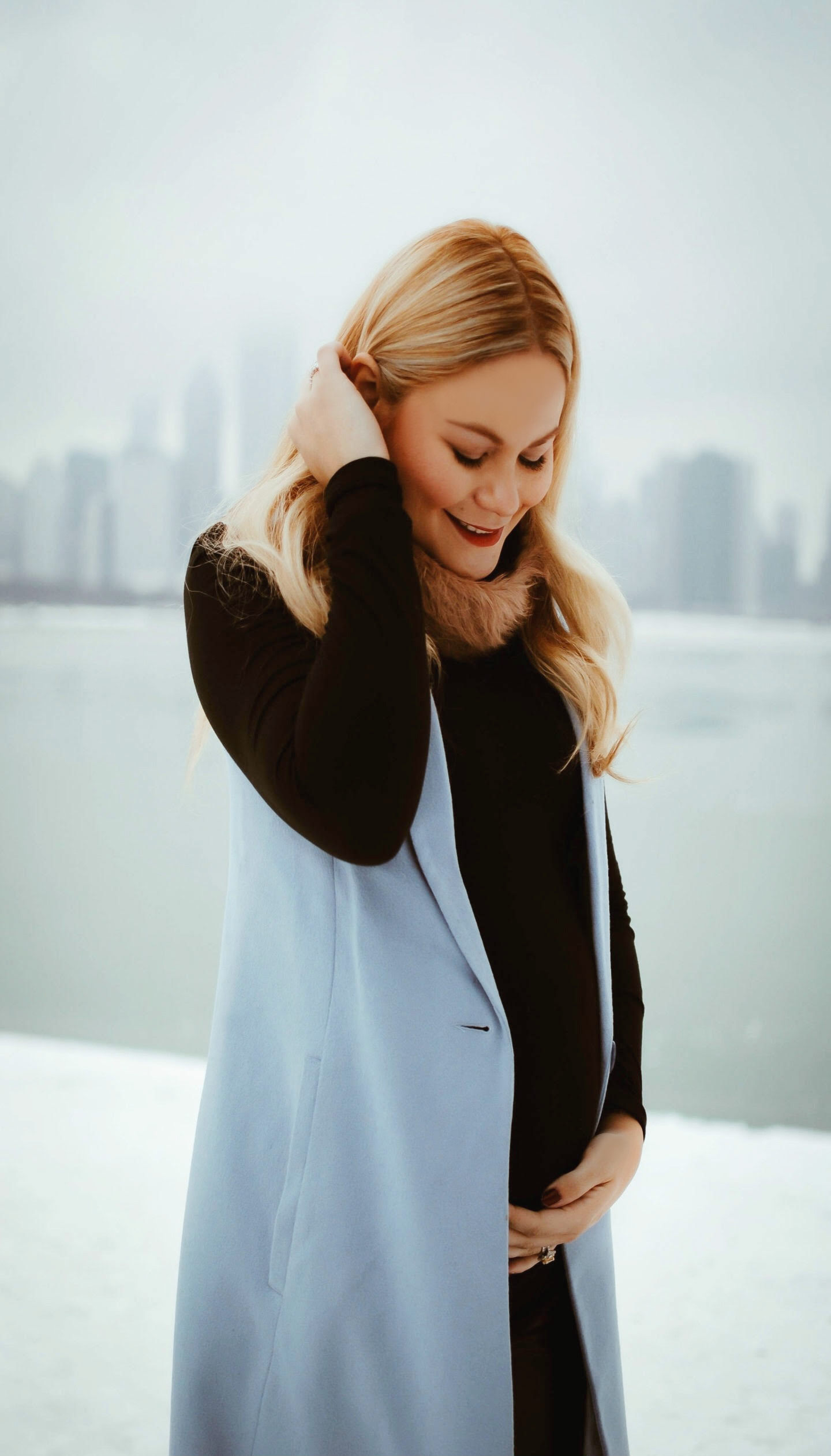 Winter Pregnancy Survival Guide - What Would V Wear
