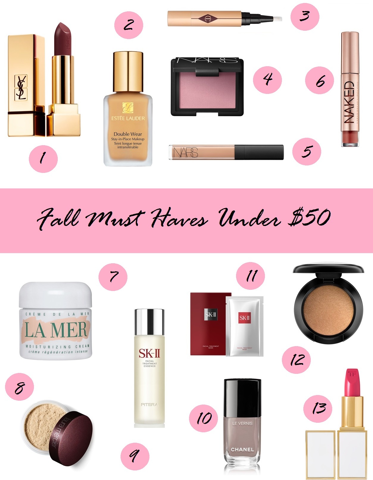 Fall Beauty Must Haves Under $50