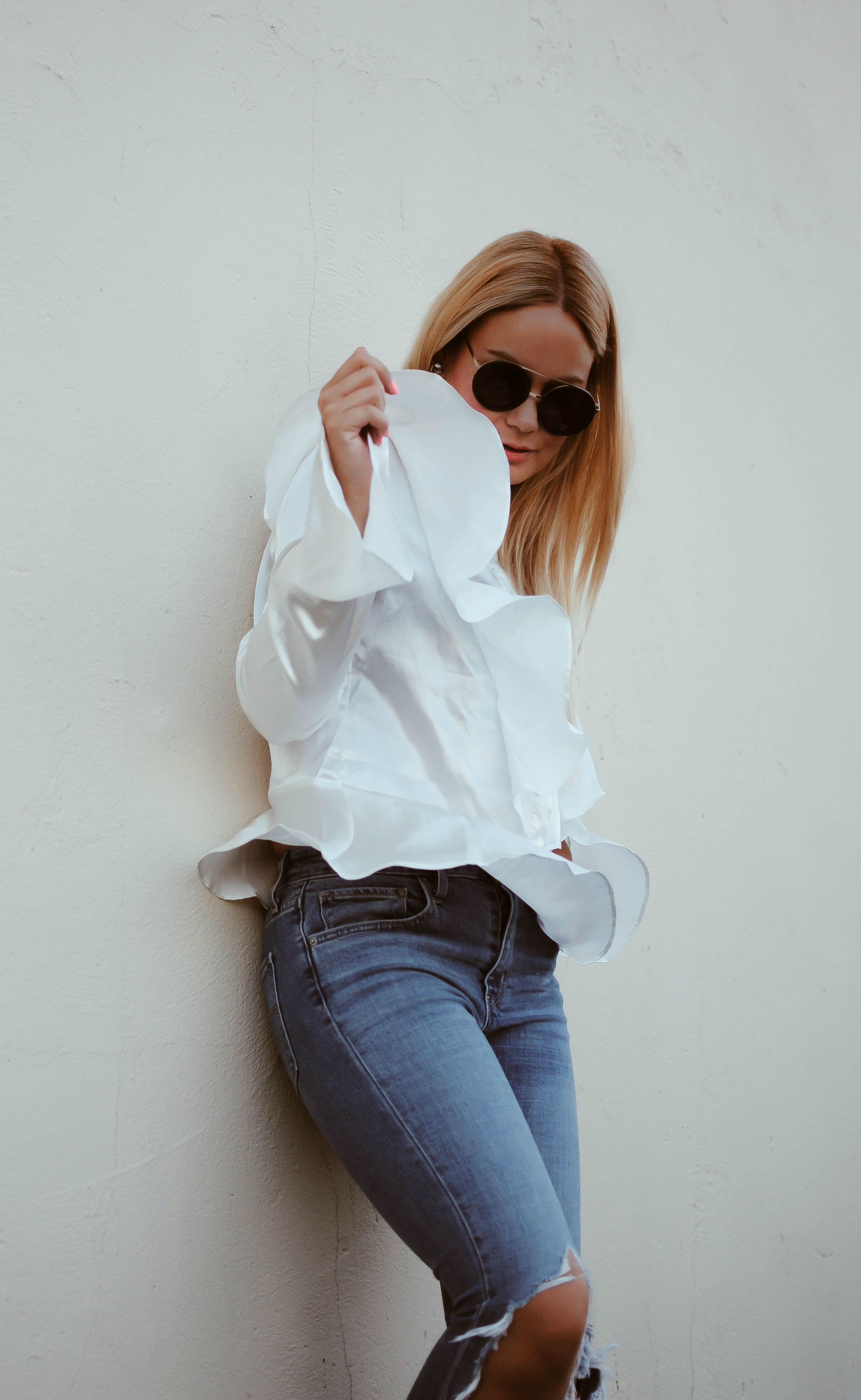Fall Trend: The Silk Blouse - What Would V Wear