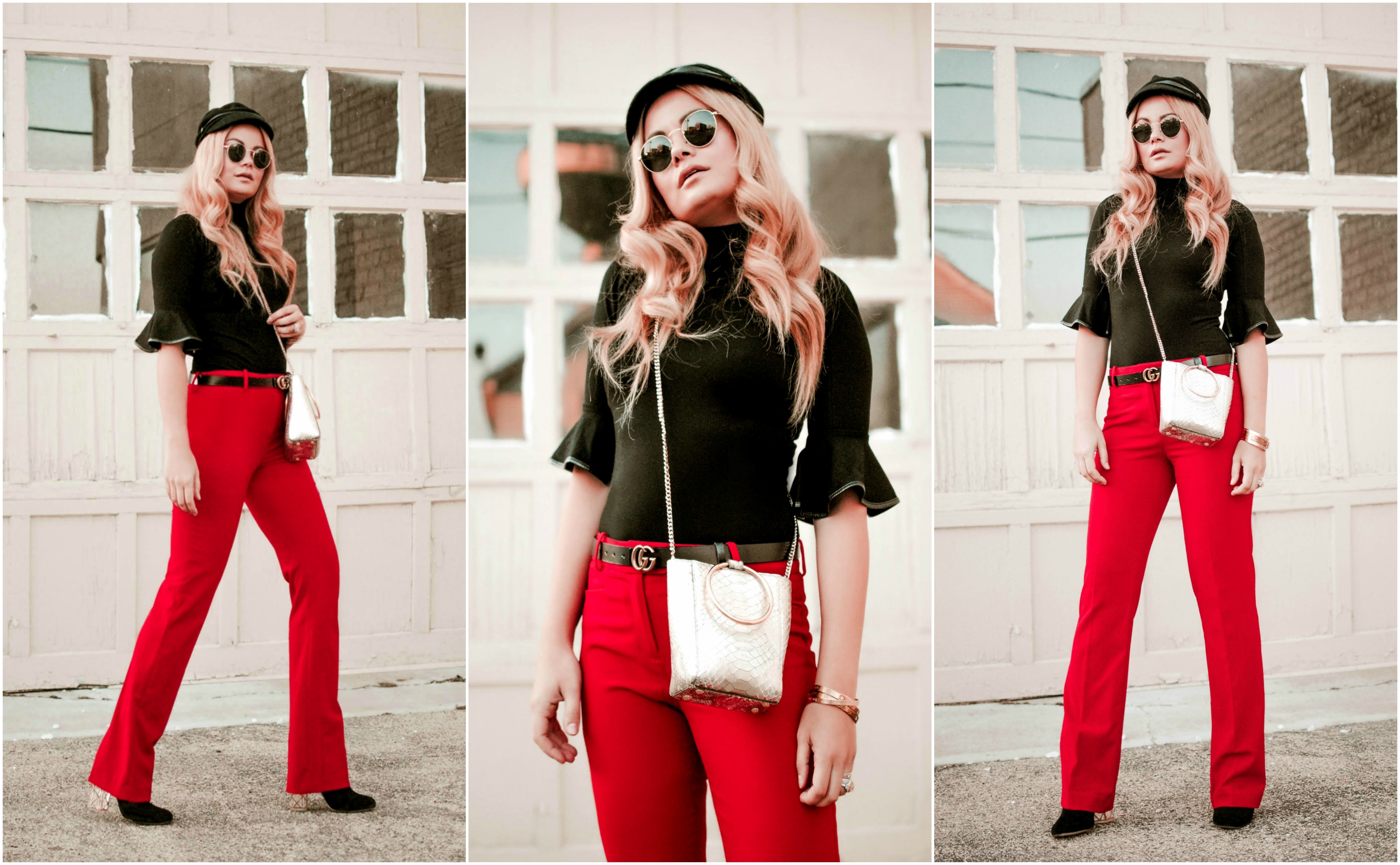 sikkert elektropositive gardin Red Pants: How to Wear them this Winter - What Would V Wear