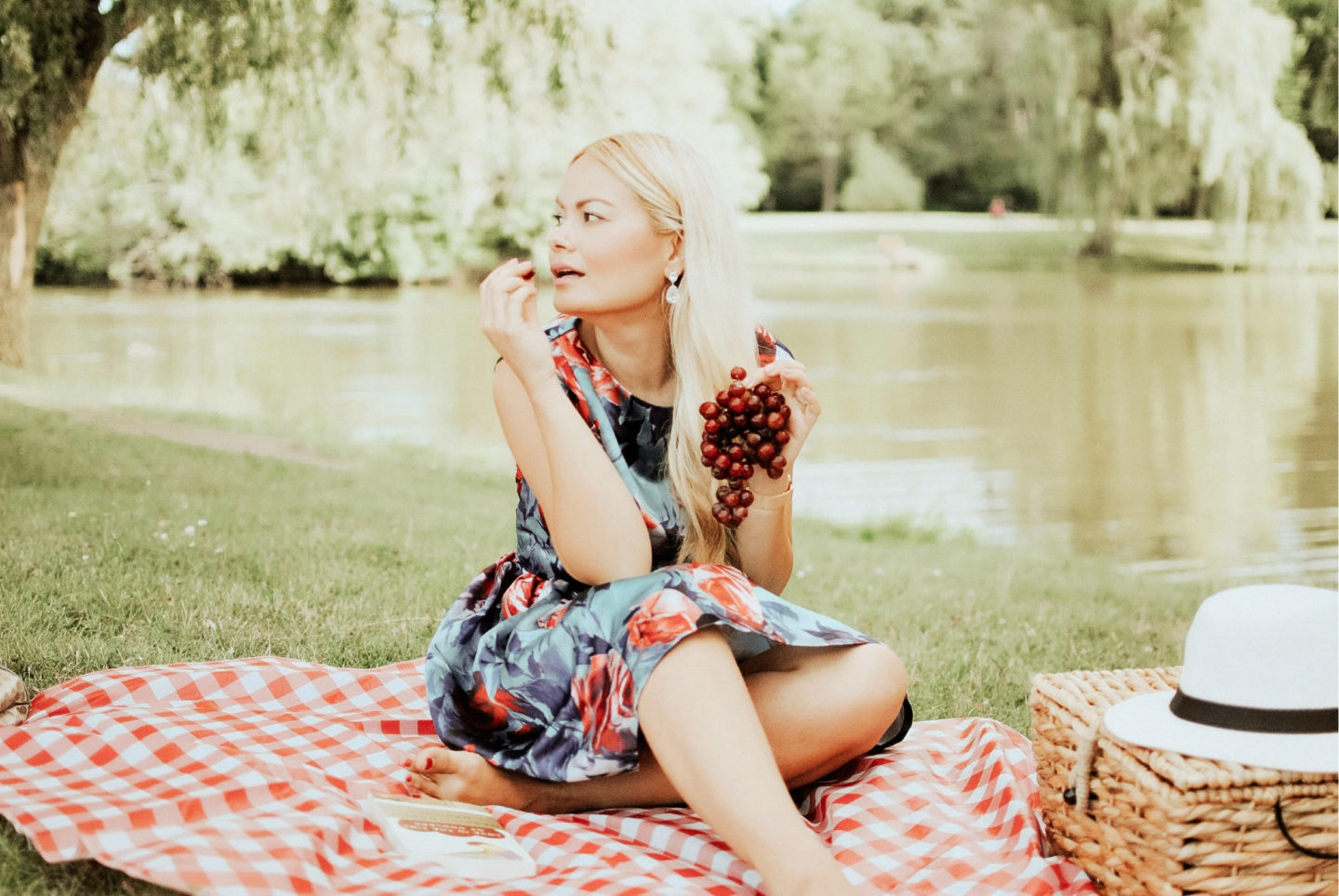 Summer-picnic-Vanessa-Lambert-Gingham-Blanket-what-would-v-wear