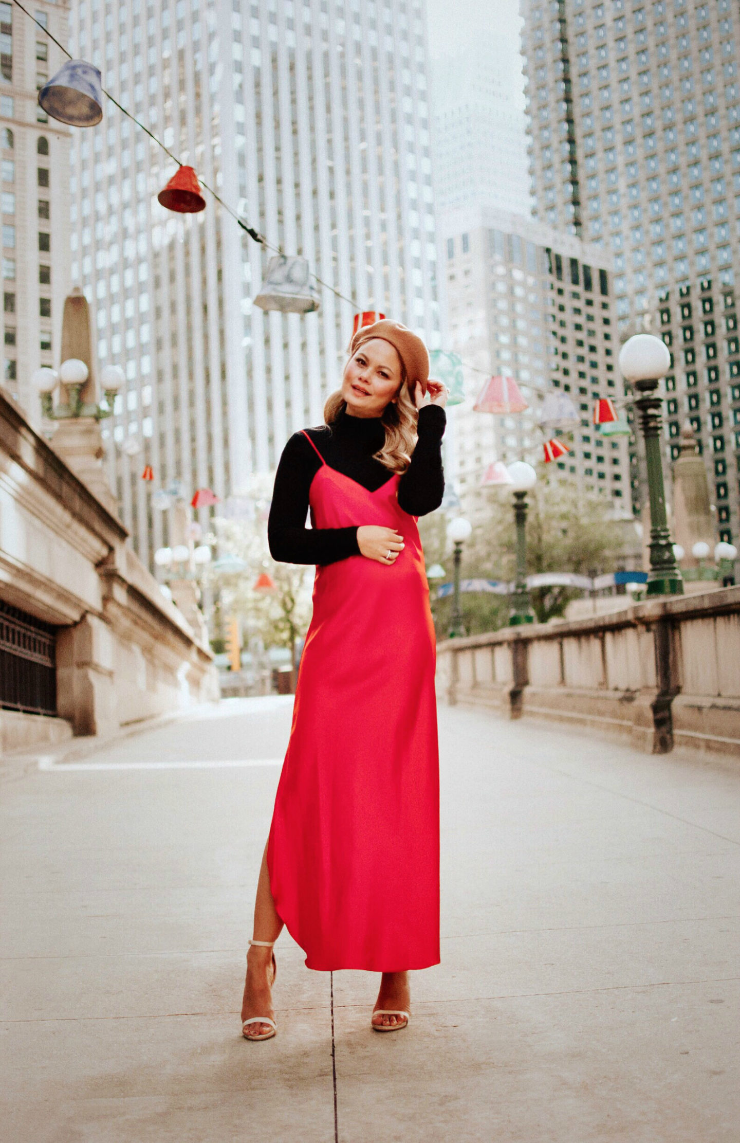 Vanessa-Lambert-Red-Silk-Slip-Dress-What-Would-V-Wear-Chicago-Blogger